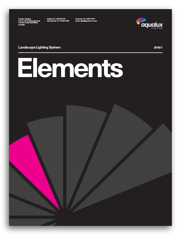 Aqualux Elements Catalogue
