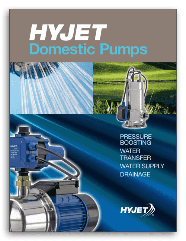 Hyjet Domestic Pumps Brochure