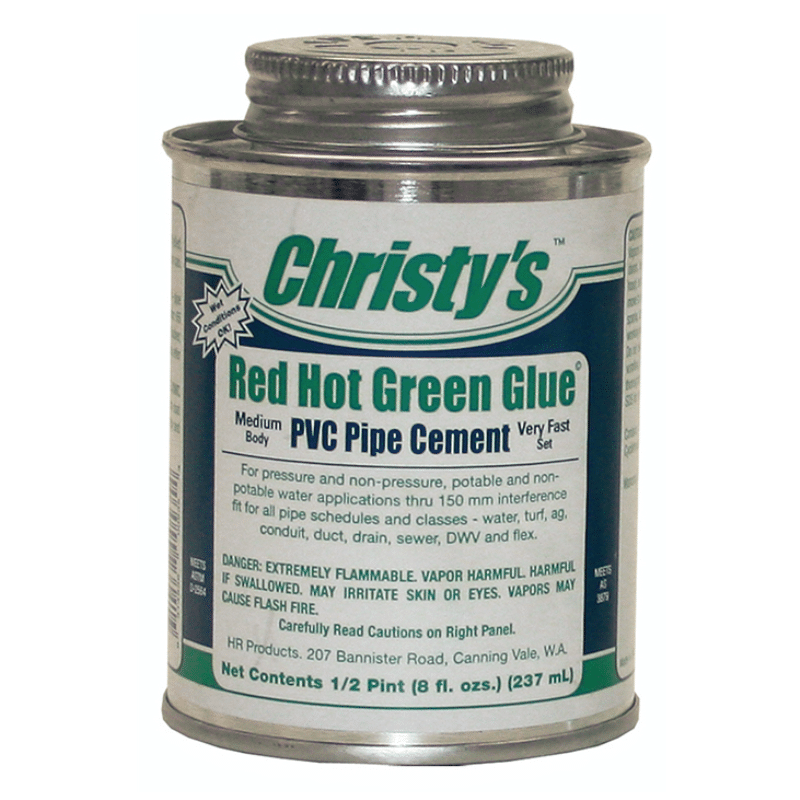 Christys Red Hot Green Glue
