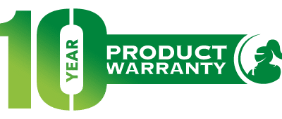 10 Year Product Warranty