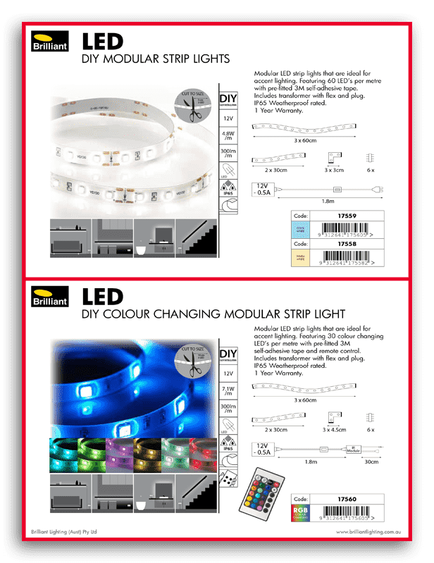 Brilliant LED Strip Light Brochure