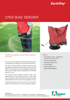 Earthway 2750 Bag Seeder