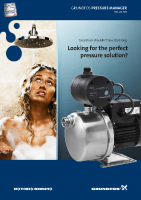 Grundfos Pressure Manager Brochure