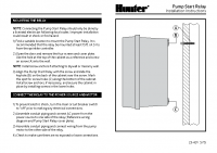 Hunter Pump Start Relay Manual