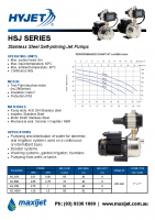 Hyjet HSJ Series Brochure