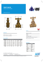 Tested T Handle Gate Valves