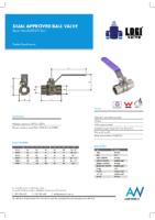 Tested Ball Valve Lilac