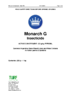 Monarch G Label