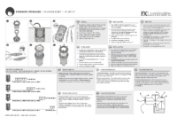 FX Luminaire FC Uplight Manual