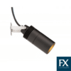 FX Luminaire ZDC JB Black Wall Spot, 6W, RGB-W