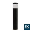 FX Luminaire ZDC PM Black 14 Inch Bollard 9.1W, RGB-W