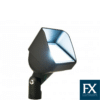 FX Luminaire ZDC LC Black Spike Up Light 9W, RGB-W 100 Degree Beam